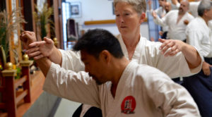 Linda Eskin at Aikido of Redlands